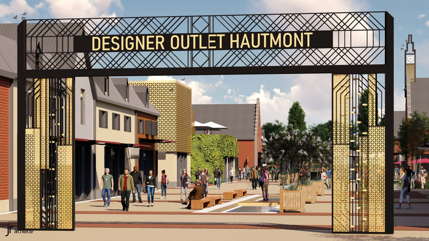 Le Designer Outlet Hautmont veut être une force d’attractivité pour le territoire et la commune d’Hautmont. © JR Rom