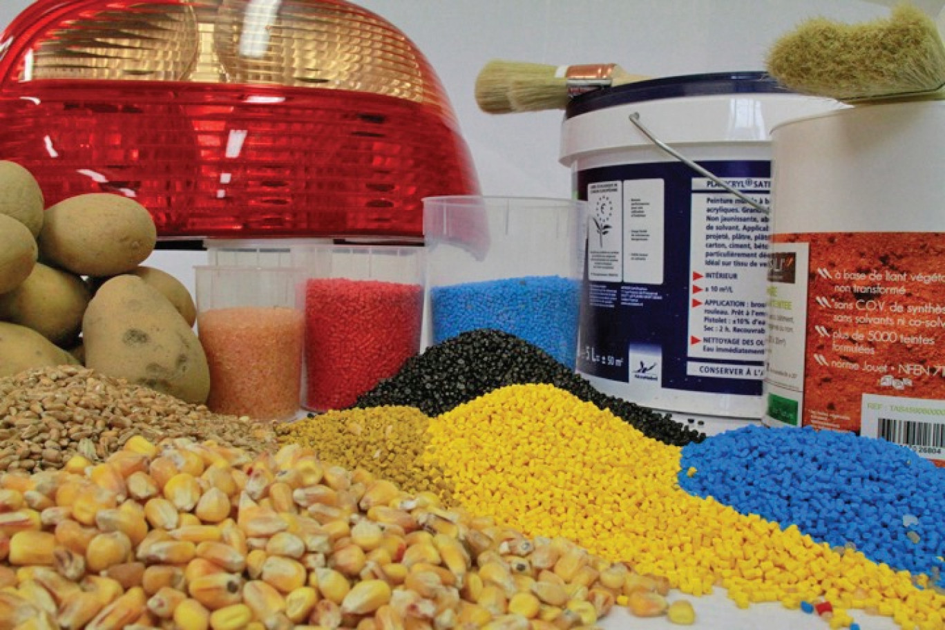 L’Ifmas va permettre demain de fabriquer des plastiques et peintures à partir de céréales et pommes de terre.