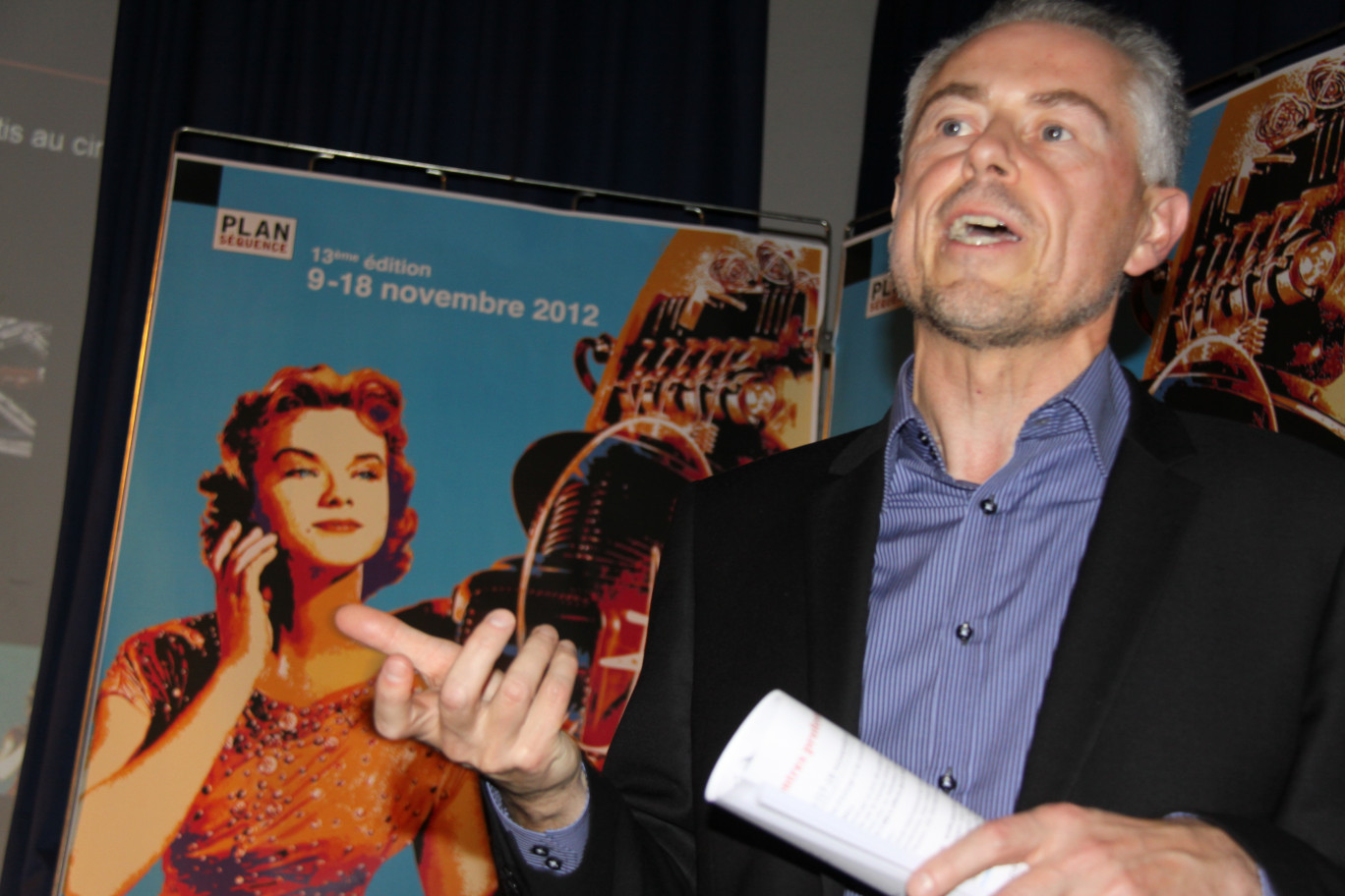 C’est avec sa passion communicative qu’Éric Miot, délégué général du festival, a présenté le riche programme d’Arras Film Festival.