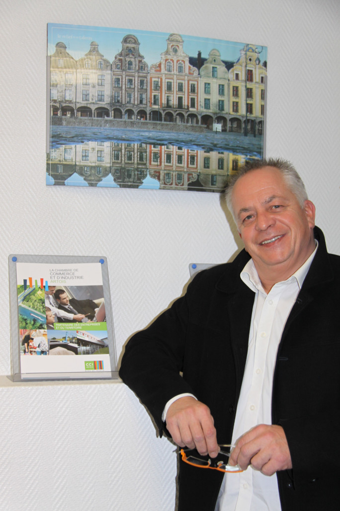 Pierre-Marie Porte, nouveau directeur d’Artois Expo à Saint-Laurent-Blangy.