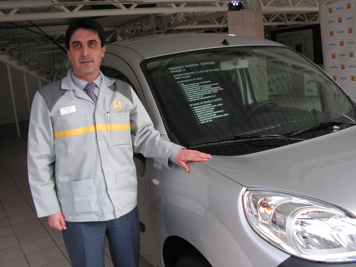 José Martin Vega, le directeur de l’usine Renault MCA de Maubeuge. Il est arrivé en septembre.
