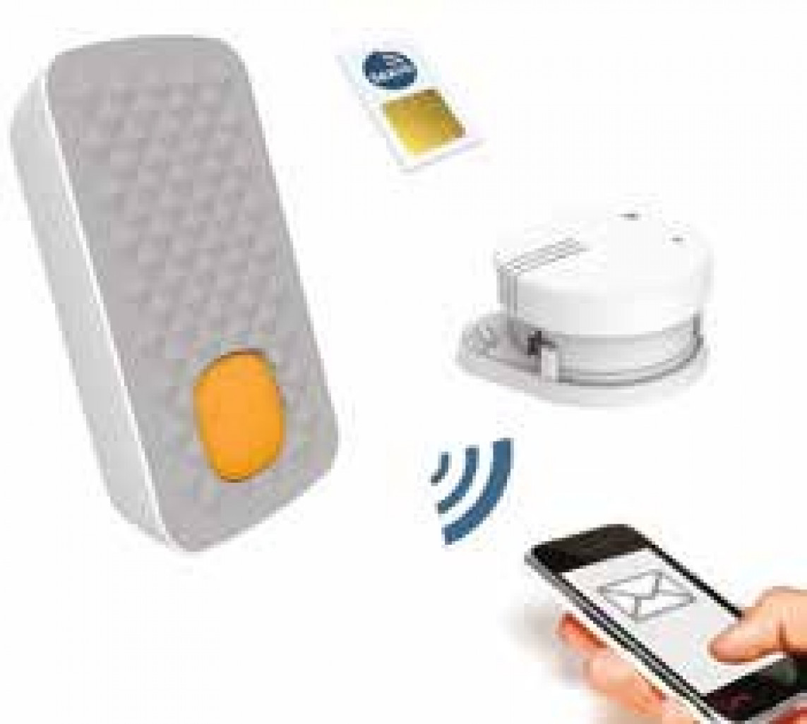 A partir de janvier 2015, chaque foyer devra être équipé d'un détecteur de fumée. Texio propose le plus petit détecteur radio au monde qui, en plus, vous appelle.