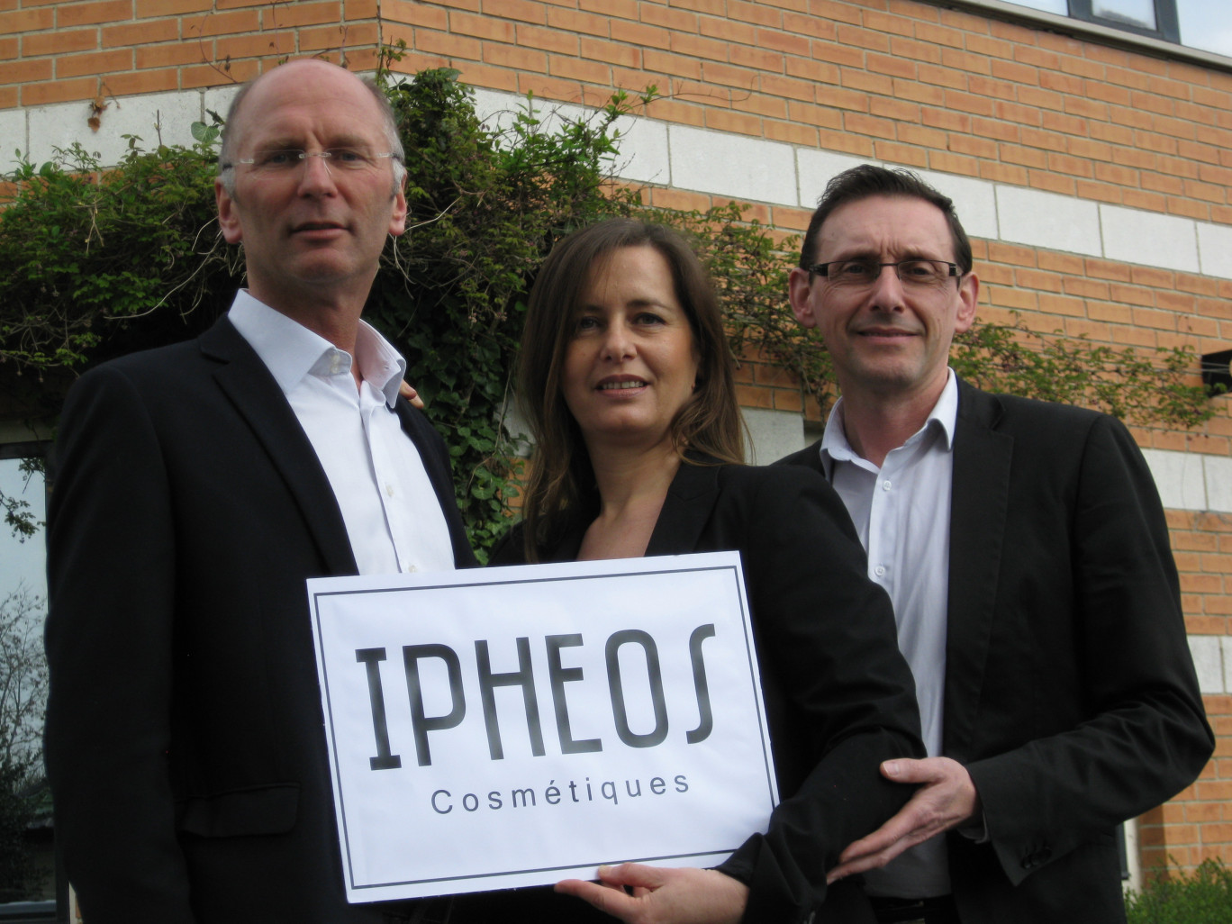 Jean-Christophe Hallynck, Stéphanie Pierlot et Stéphane Jumel, directeurs associés et fondateurs d’Ipheos.
