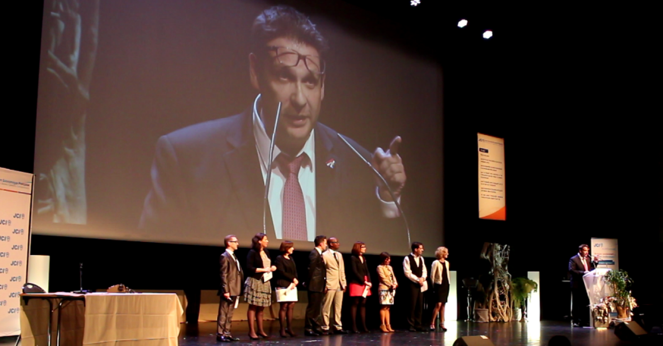L’Arrageois Laurent Dumonteil a été élu président 2016 de la Jeune chambre économique française.