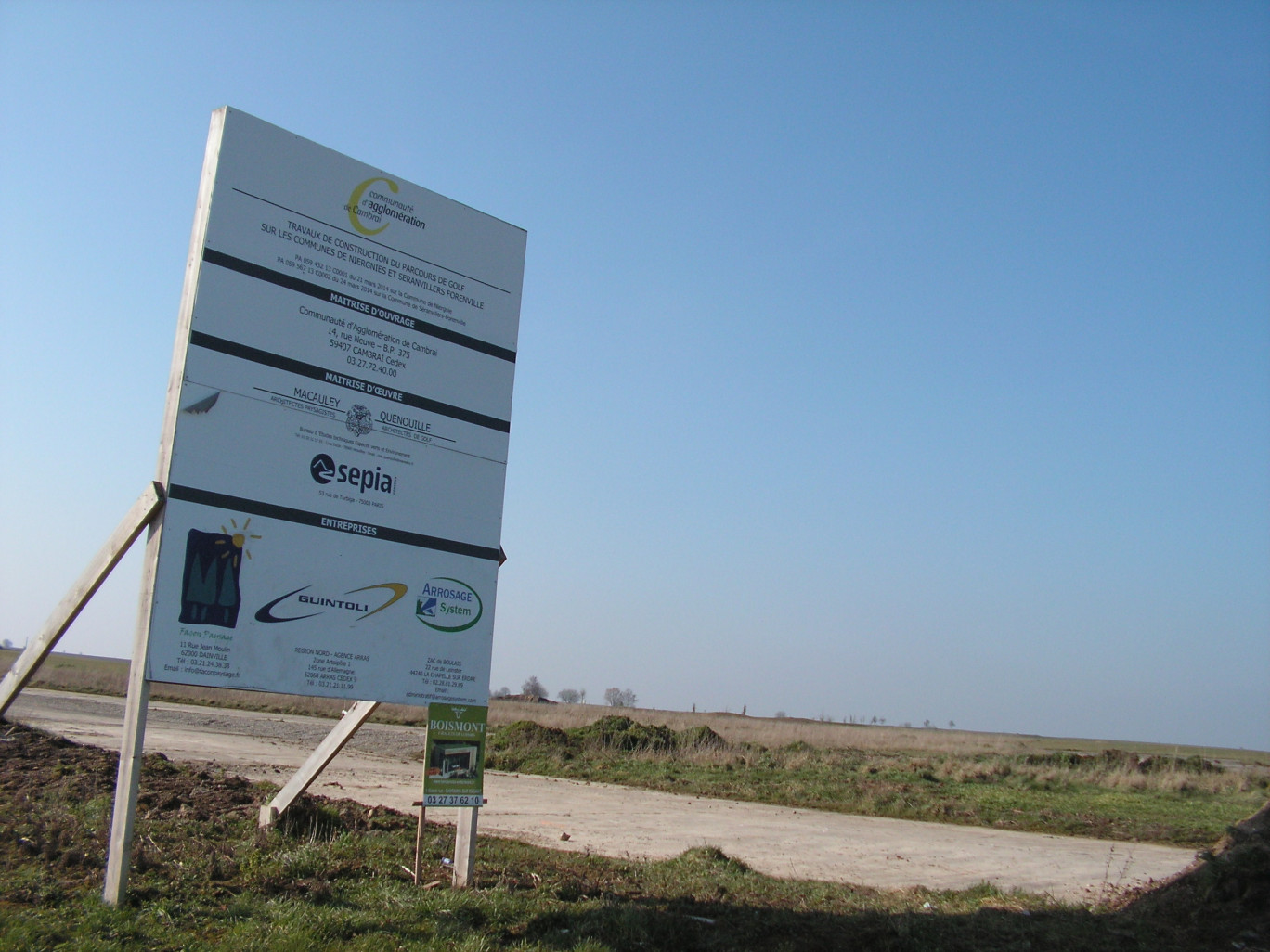 L’ancien site militaire a été racheté par la Communauté d’agglomération de Cambrai en juillet 2011.