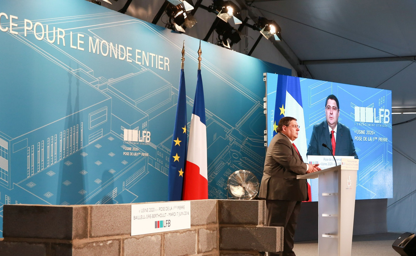 Christian Béchon, président-directeur général de LFB, a présenté le projet « Usine 2020 » et ses ambitions pour le groupe français.