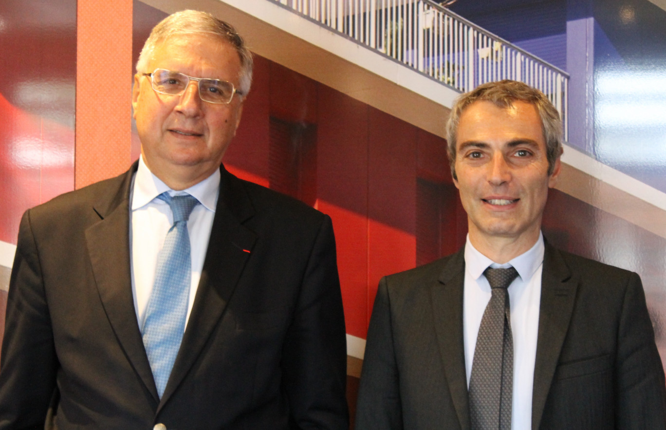 Jean-Pierre Guillon et Philippe Rémignon, respectivement président et directeur général de Vilogia.