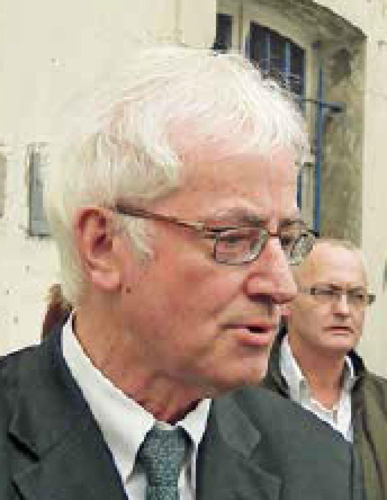 Olivier Noyon, dirigeant des dentelles éponymes, au tribunal de commerce de Boulogne-sur-Mer en 2014.