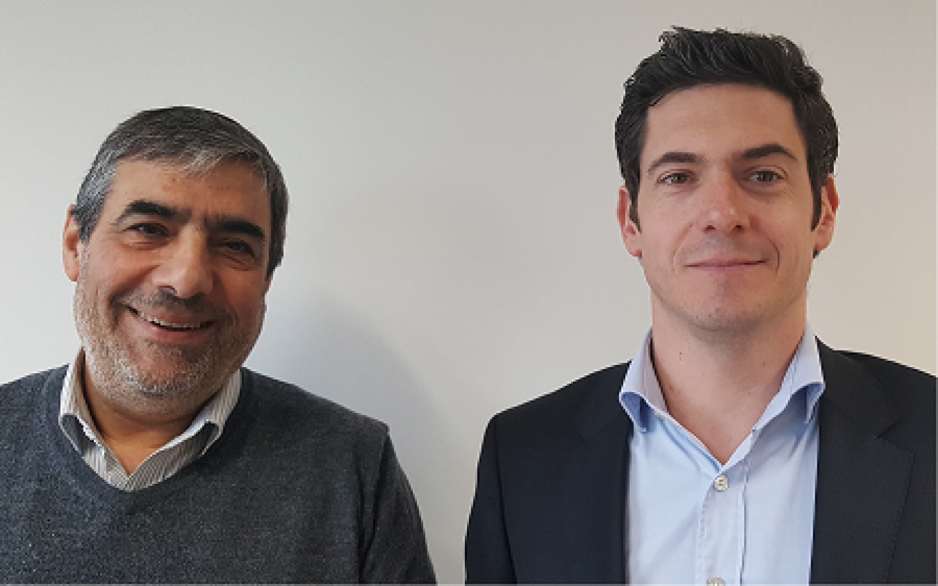 MM. Joaquim Da Costa (G.) et Arnaud Delabrosse animent le Réseau Entreprendre Côte d’Opale.        