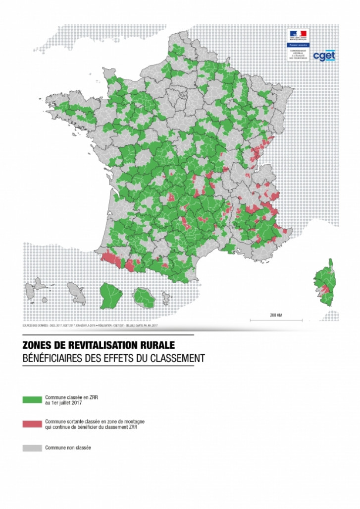 La mise à jour des ZRR de France. A l'échelle de l'ancienne région Nord-Pas-de-Calais seul la zone Ternois Artois 7 vallées est concernée. 