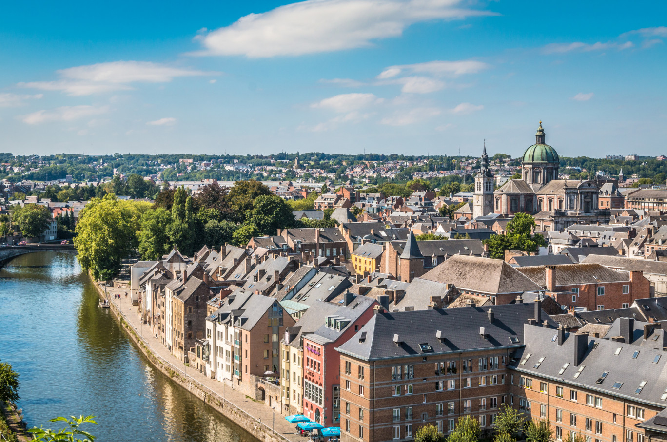 Namur, capitale de la Wallonie. © pcalapre