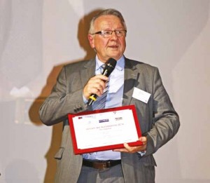 Pierre Riou ému d’avoir été désigné Autodidacte de l’année pour la région Nord.
