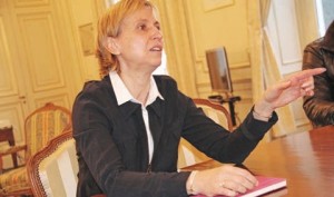Lors de l’échange avec la presse, Fabienne Buccio s’est présentée simplement : “je viens comme je suis“.