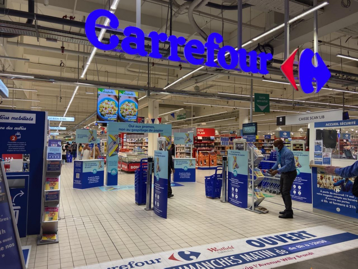Magasin carrefour bram