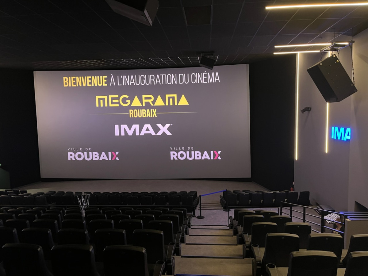 Le cinéma Mégarama de Roubaix inaugure sa salle IMAX Le cinéma Mégarama de Roubaix inaugure sa salle IMAX