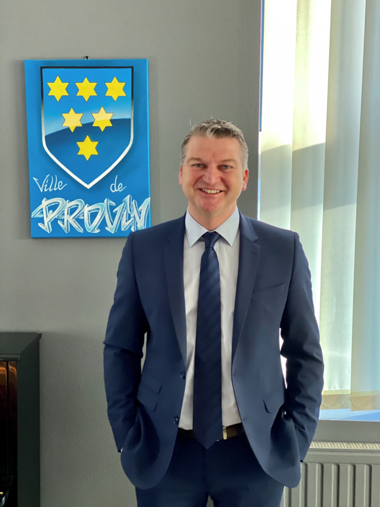 Joffrey Zbierski, maire de Provin, a été élu président de l'Association des maires du Nord.