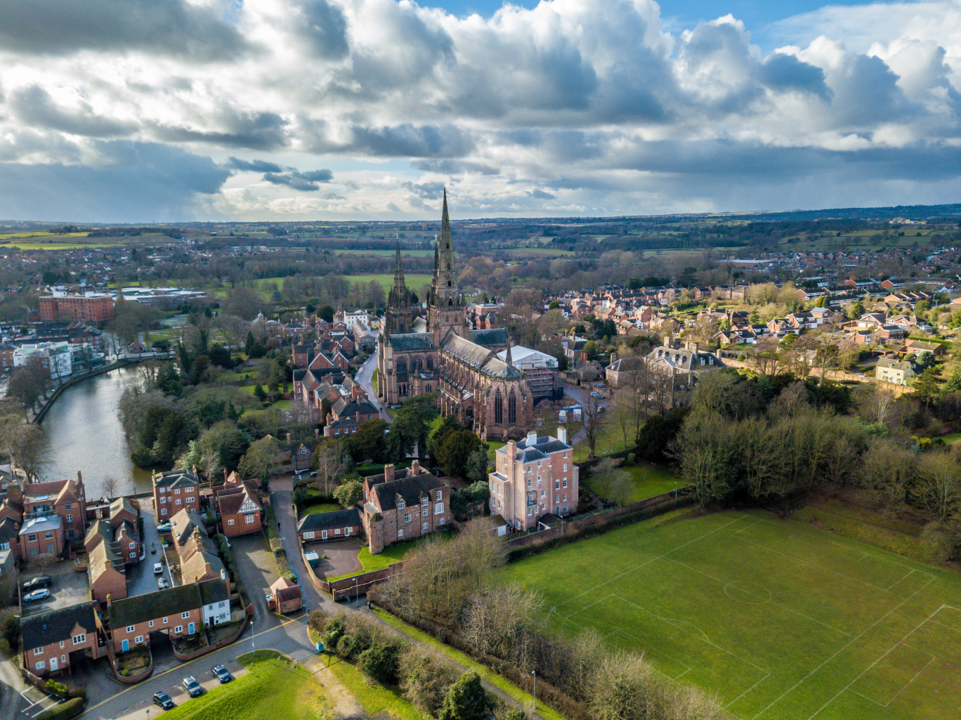 Le nouveau centre de livraison d'Asos sera basé à Lichfield au nord de Birmingham. Angleterre © Nicholas