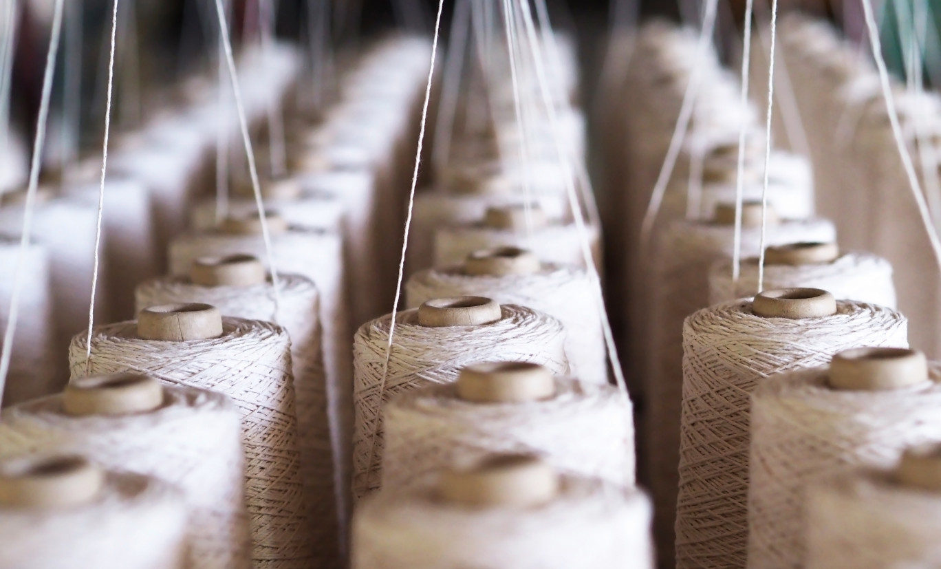 La filière de fabrication textile à partir de fibres naturelles et recyclées pourrait se développer. © vikorn