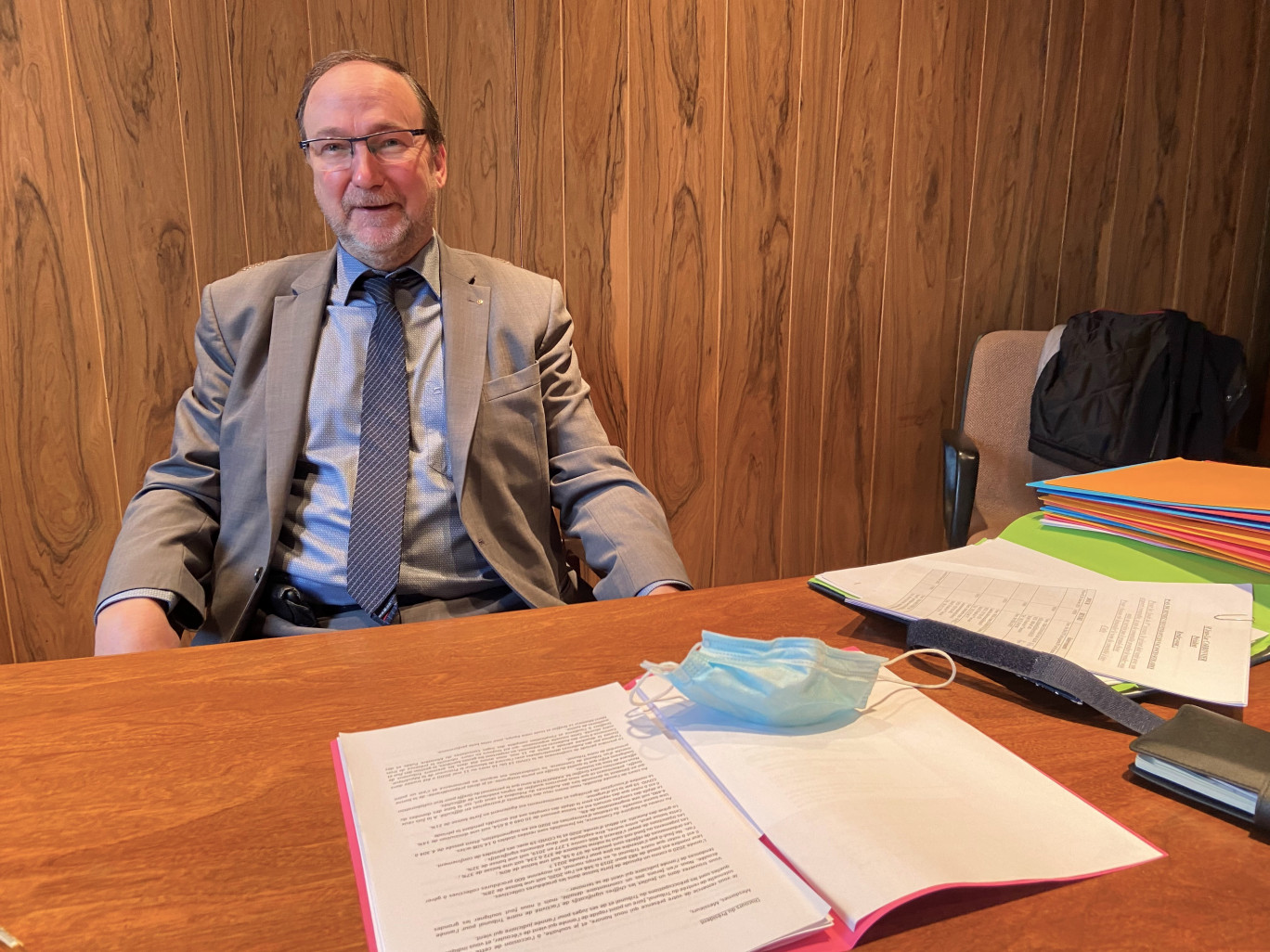 Jean-Luc Carbonnier, nouveau président du tribunal de commerce d’Arras.