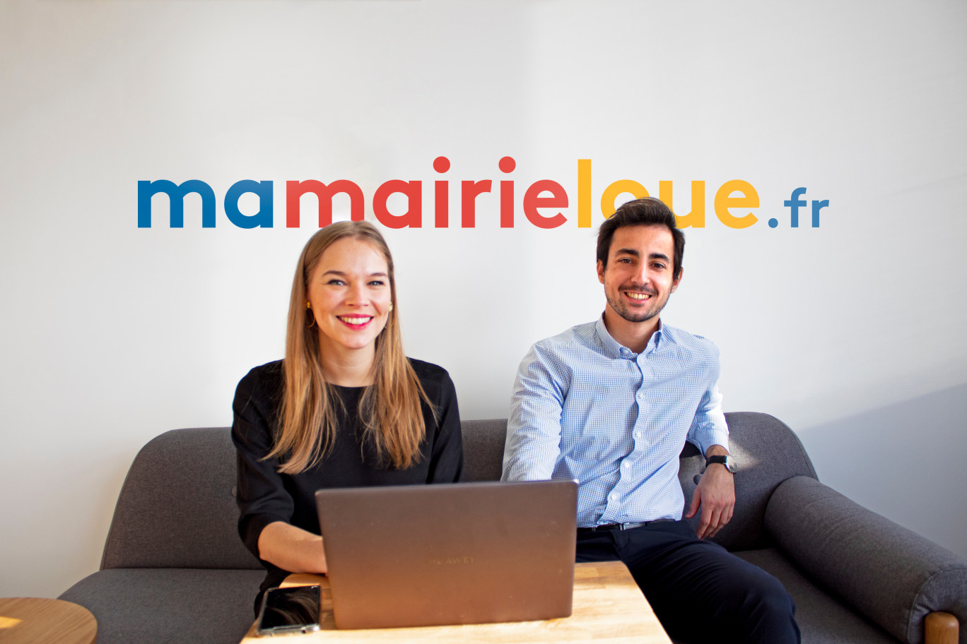 Marion Desprez et Mehdi En Asseri, fondateurs de MaMairieLoue.fr