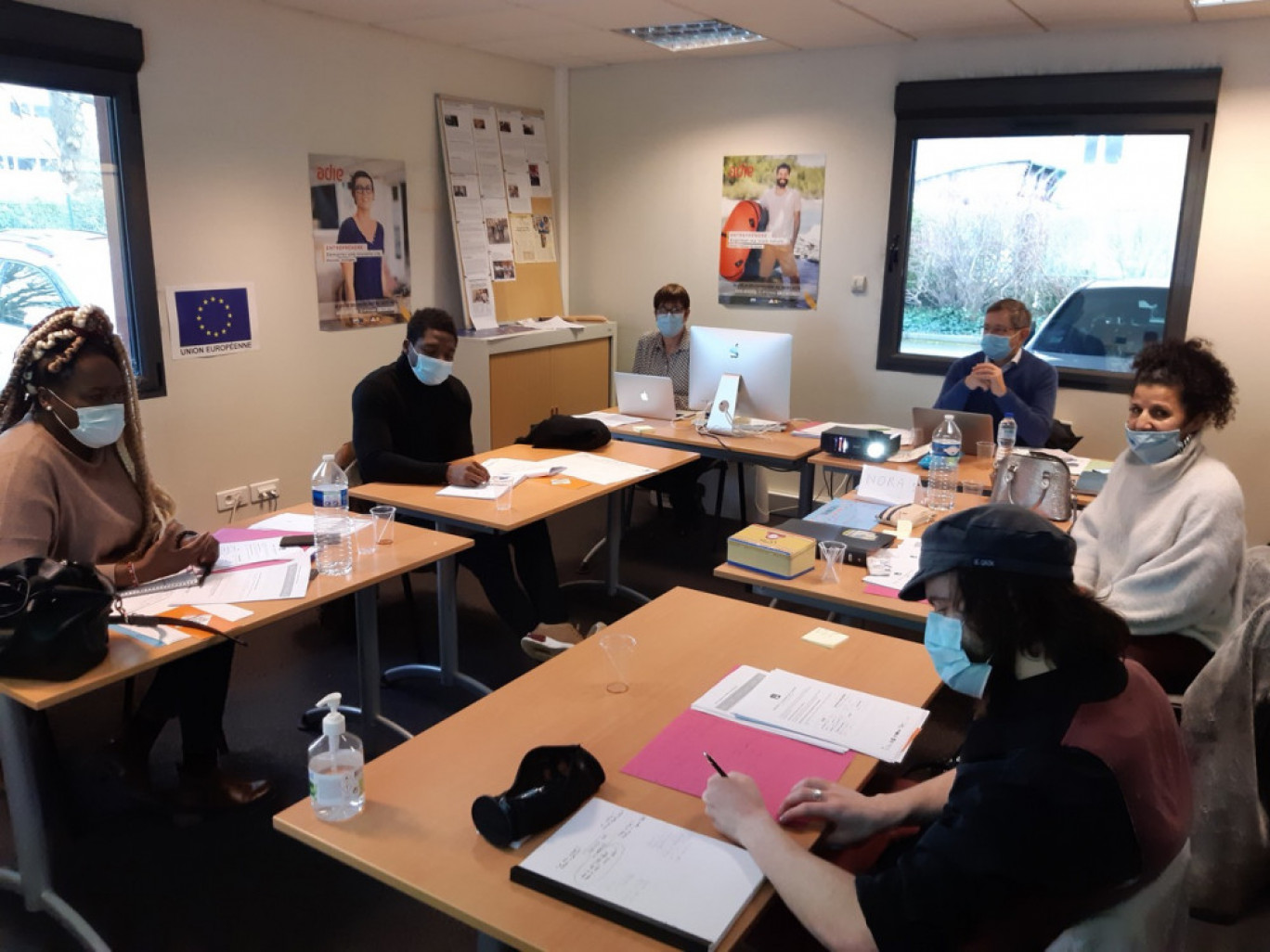 L'Adie Hauts-de-France forme les futurs entrepreneurs. © Adie HDF