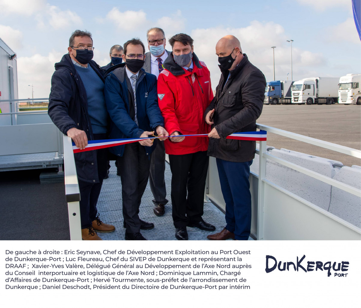 Dunkerque-Port se dote d'un nouveau Point de contact unique à la frontière