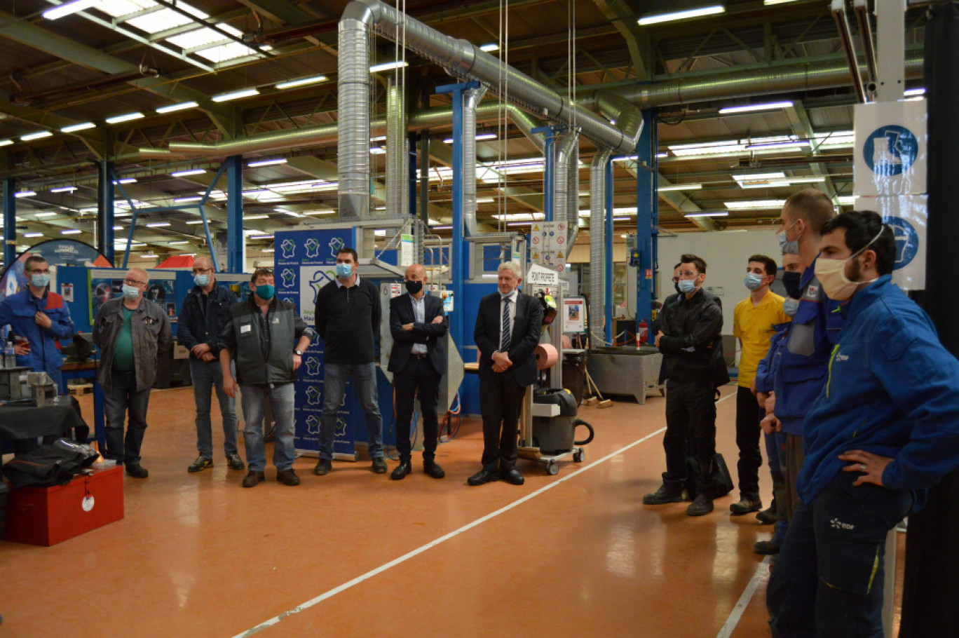 La phase 1 des finales nationales du Pôle industrie des Worldskills ont été organisées à Pont-Sainte-Maxence chez Lincoln Electric.