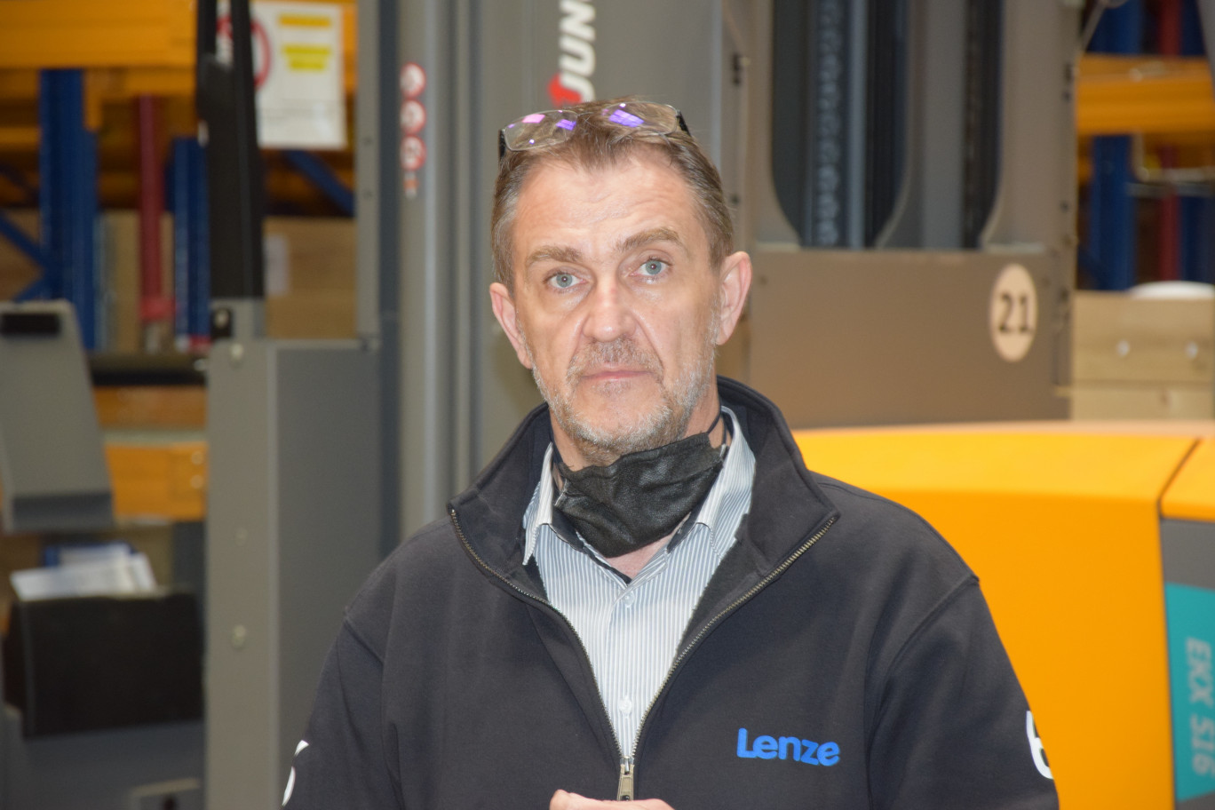Francis Kopp, gérant de Lenze Drive System France.