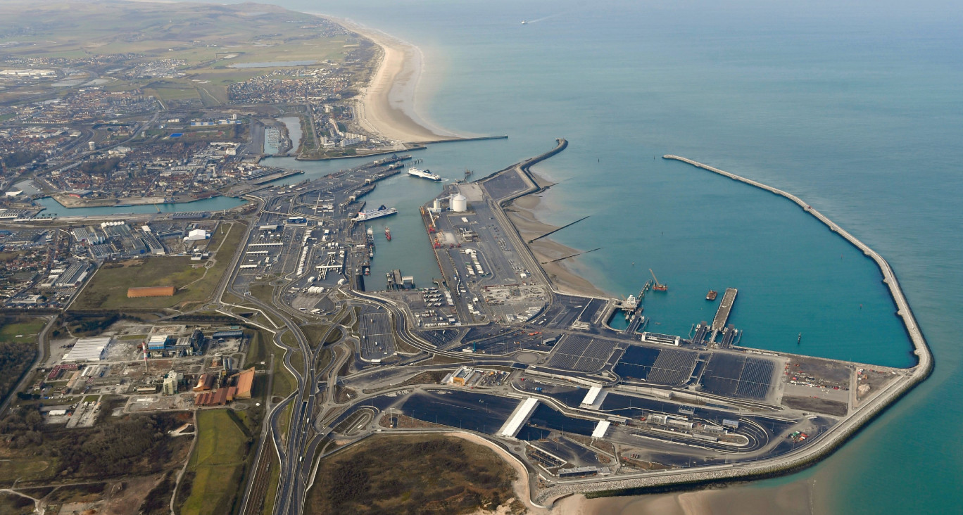 Calais port 2015 sera mis en service le 4 octobre prochain. © Port Boulogne Calais