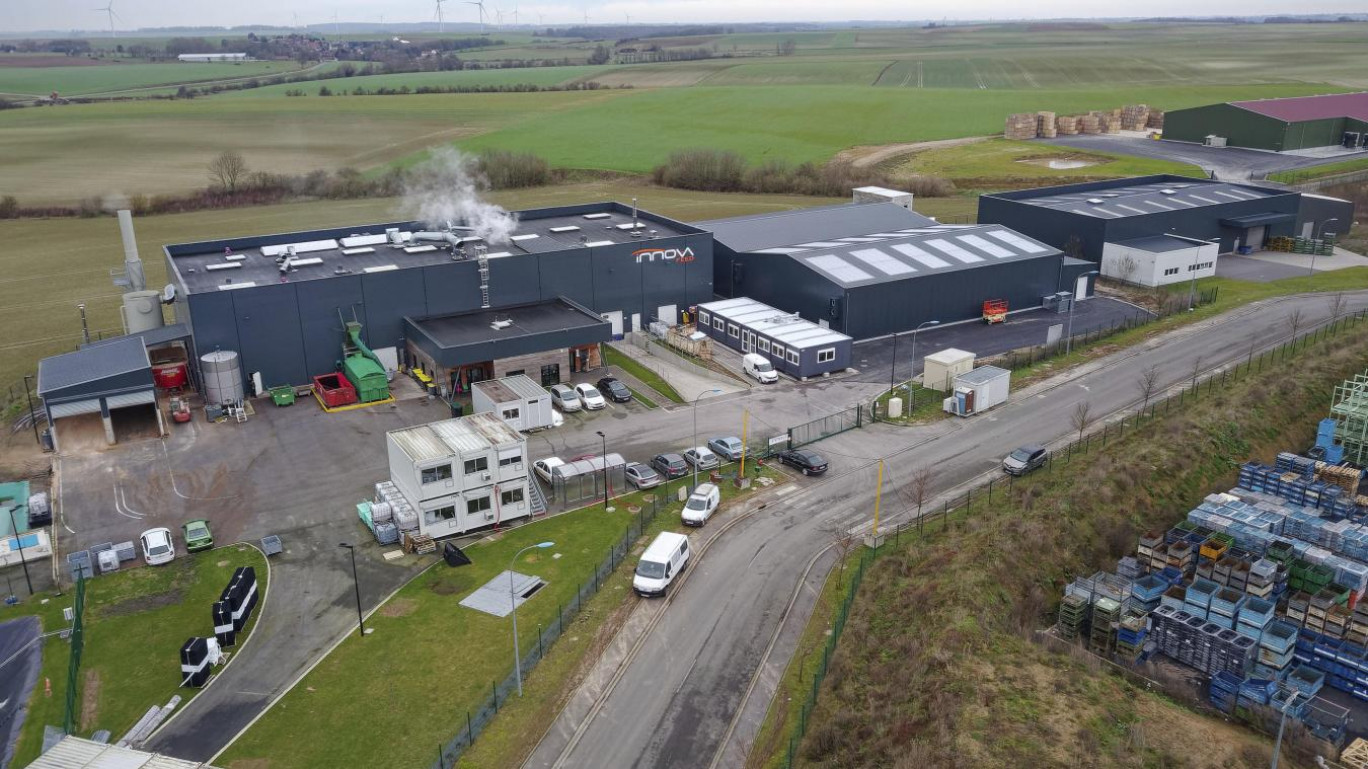 Le site pilote - et centre d’innovation - d’InnovaFeed est implanté depuis 2017 dans le Nord à Gouzeaucourt, au sud de Cambrai.