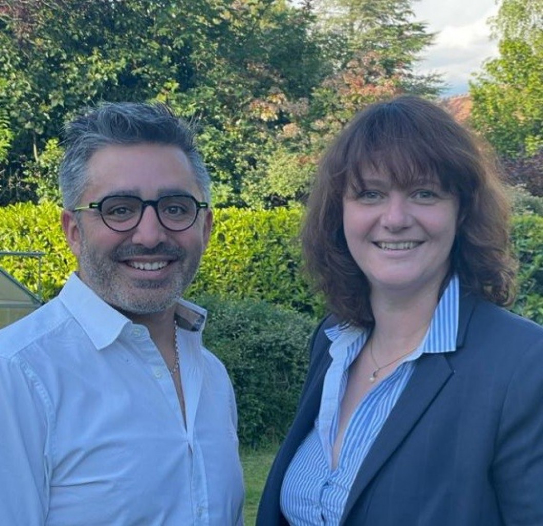 Laurent Martinez et Nathalie Barbet-Baker seront à la tête du CJD Hauts-de-France pendant deux ans. © CJD Hauts-de-France