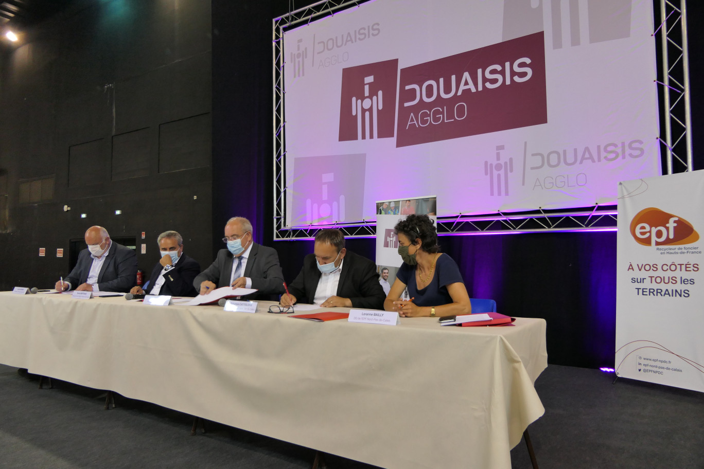 La signature de la convention opérationnelle a été votée à l’unanimité. © Aletheia Press/Matthieu Guillot