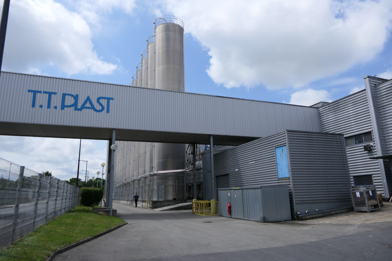 L’entreprise TT Plast se lance dans un projet d’extension de sa ligne de production. © Aletheia Press/Matthieu Guillot