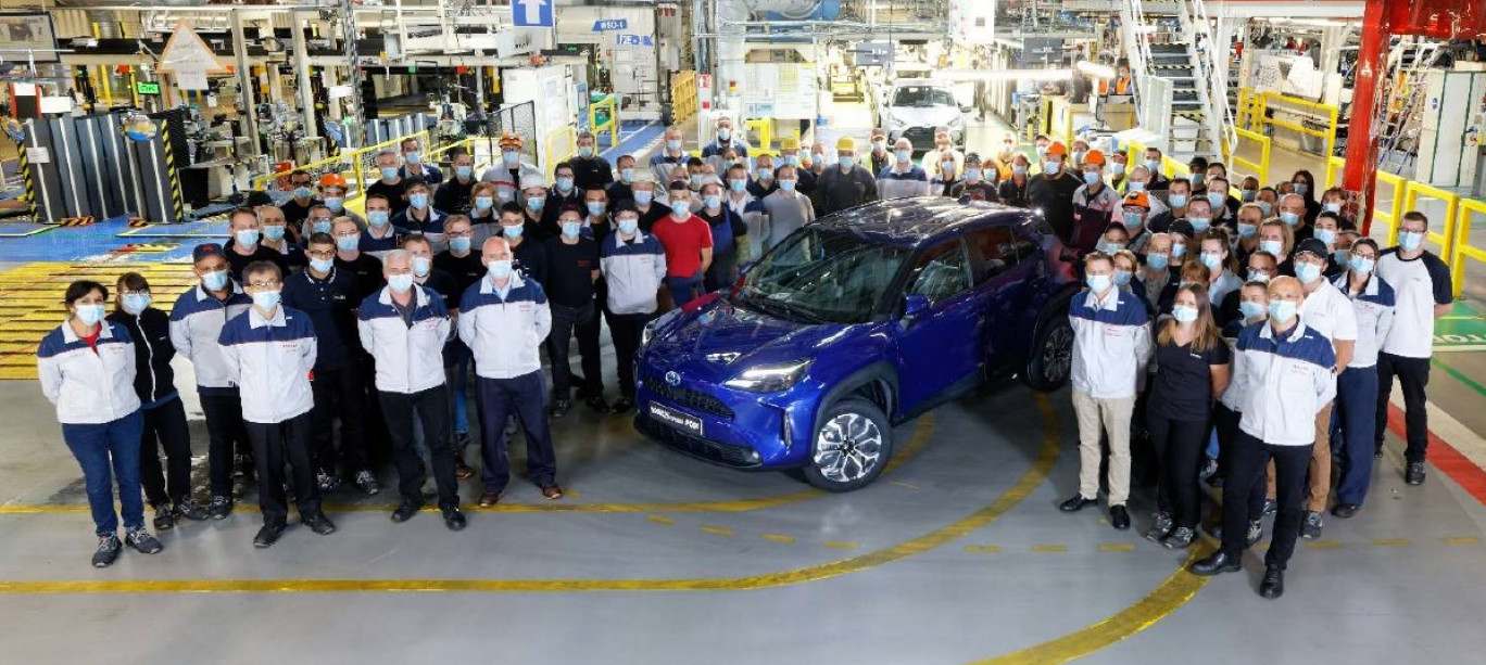 Le site Toyota Onnaing démarre la production de la Yaris Cross