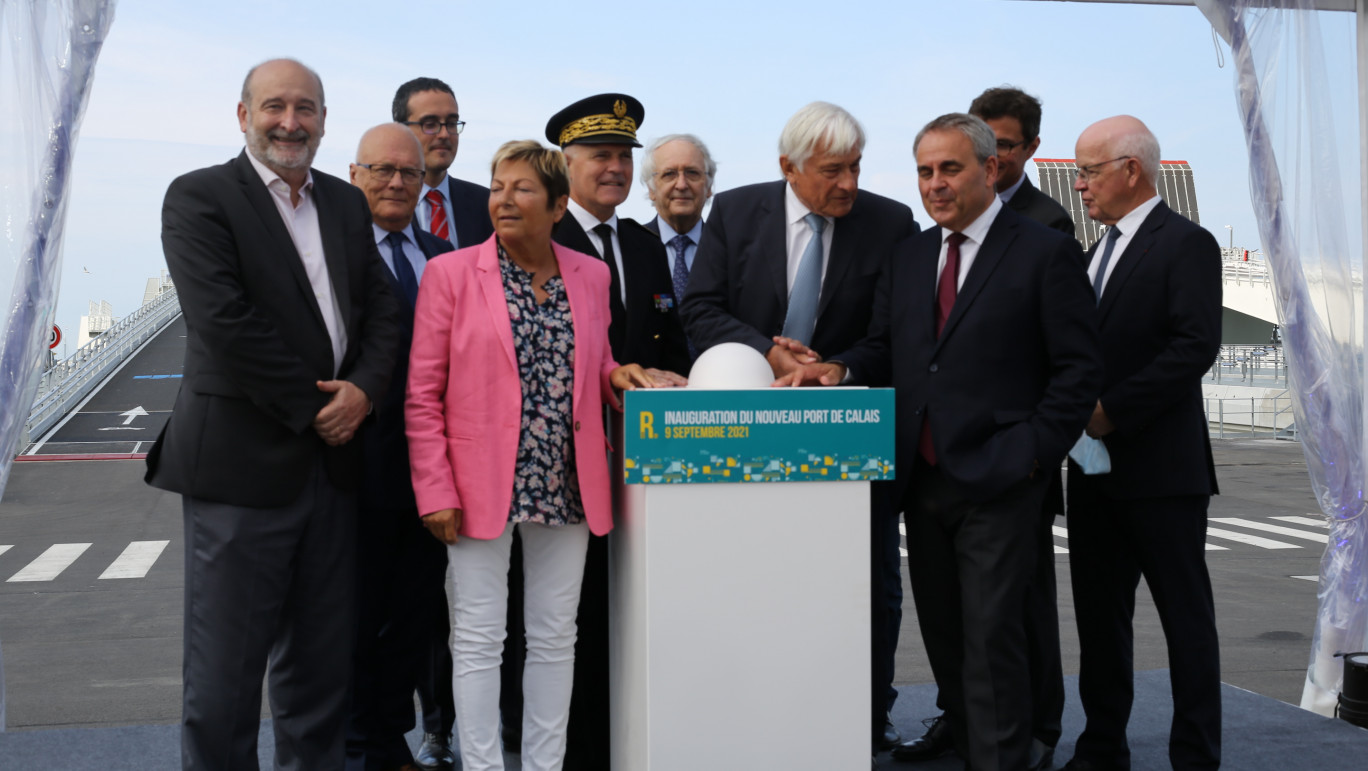  Le 9 septembre avait lieu l'inauguration du projet Calais Port 2015 après six ans de travaux. (Aletheia Press / L. Péron)