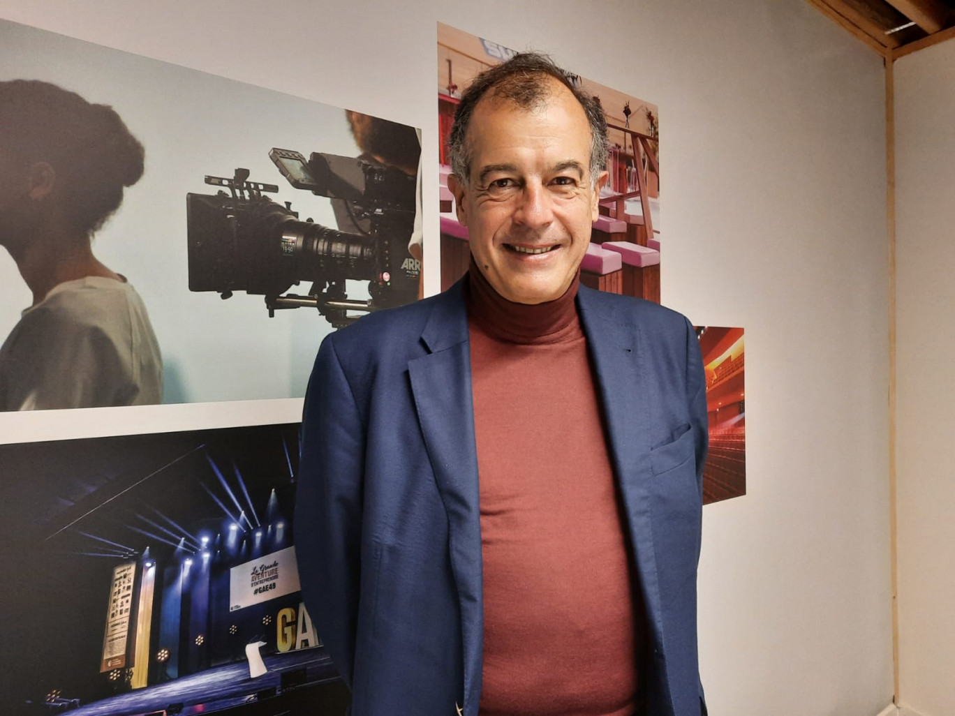 Henri Giscard d’Estaing, président directeur du Club Med, en déplacement à Tourcoing. (Aletheia Press / L.Péron)