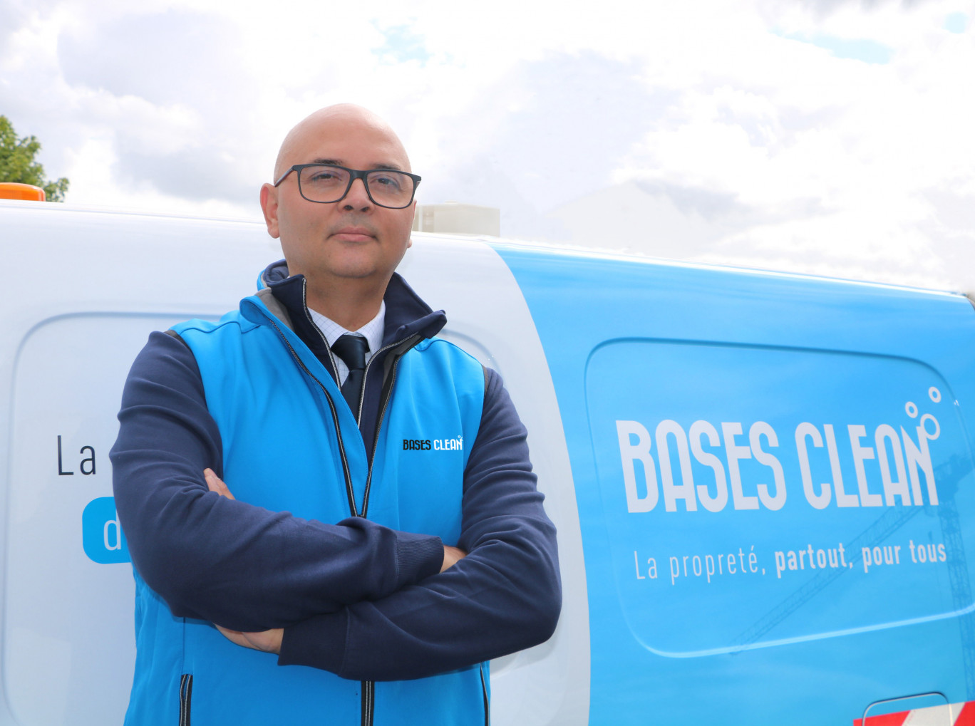 Jean-Pierre Afonso, dirigeant de Bases Clean, à Englos.
