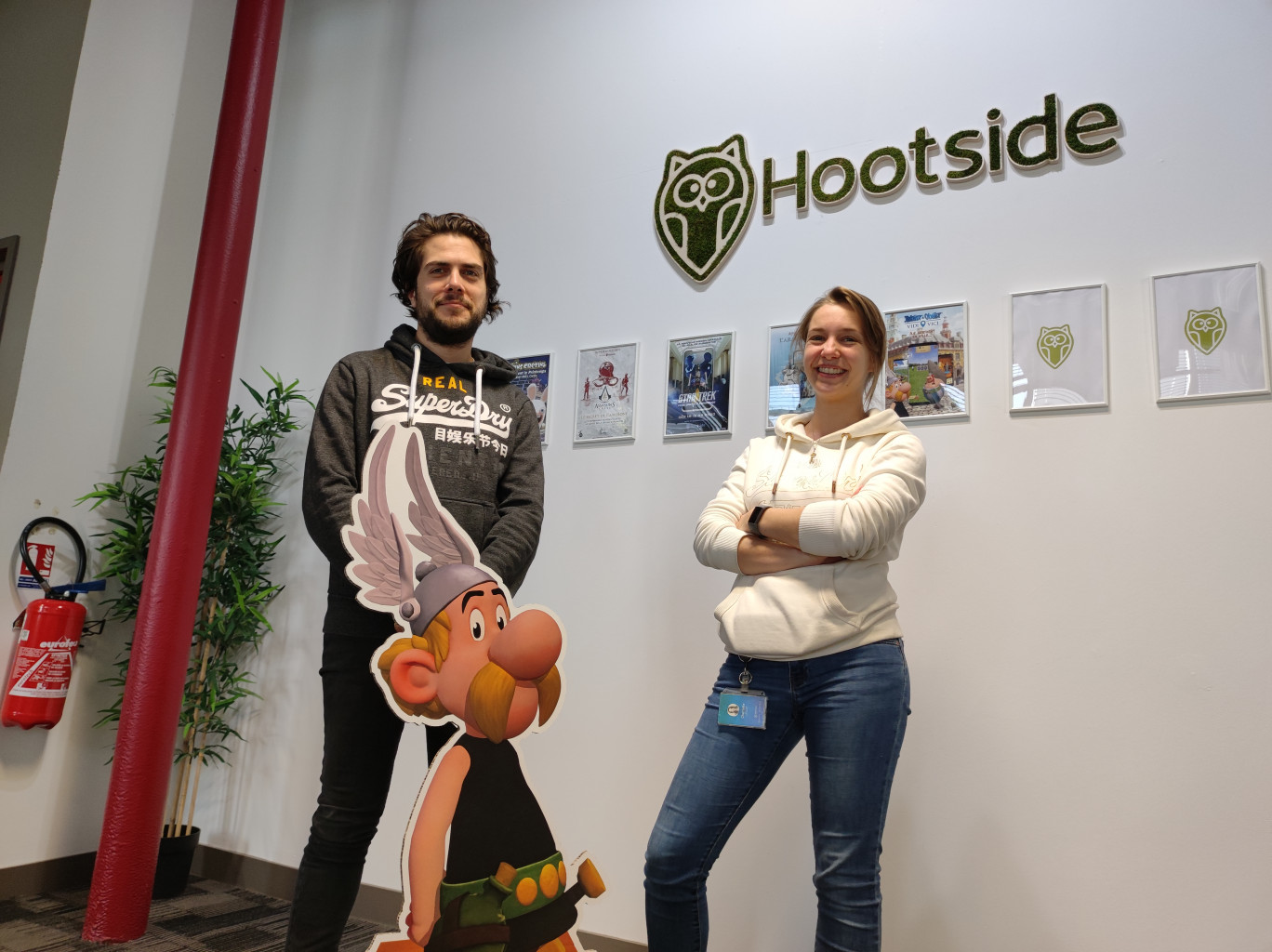 Charlotte Landry et Quentin Warnant ont fondé Hootside en 2017.