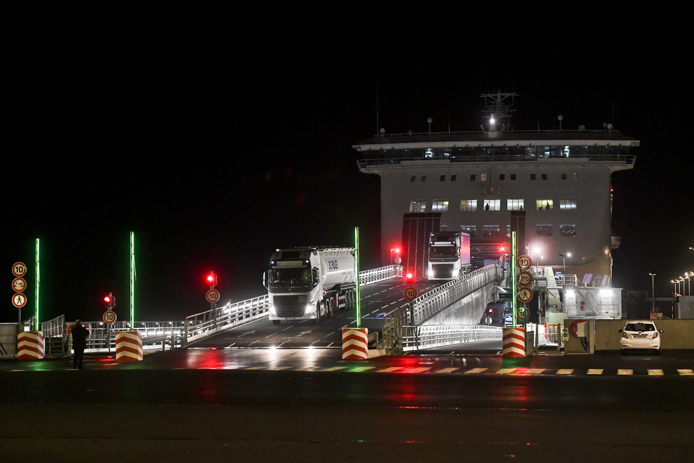 Trois nouveaux postes ferry et quatre voies permettent un gain de temps 30% pour les futurs chargements et déchargements. ©Sébastien Jarry