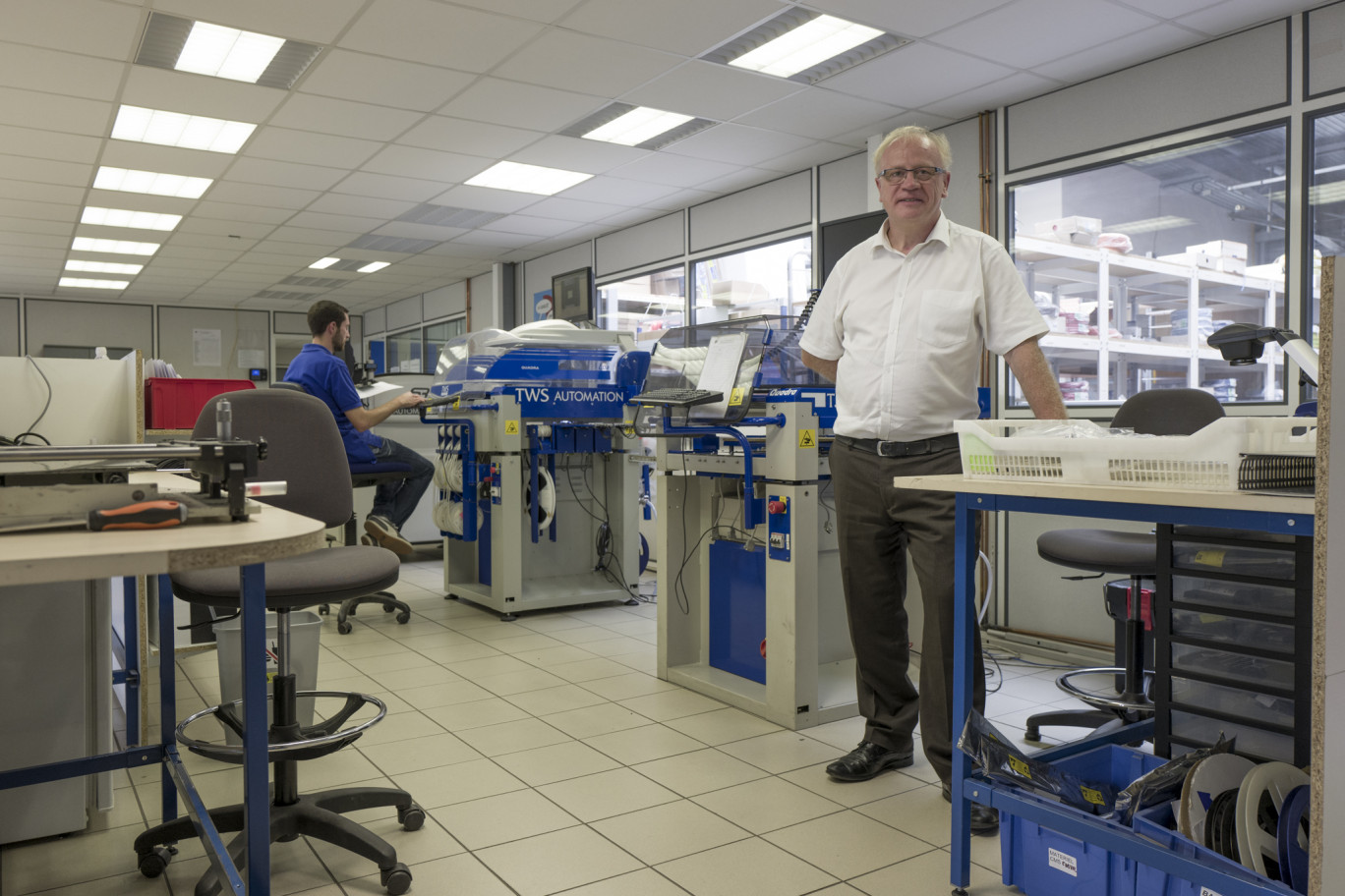 Thierry Capon, directeur de Rhéa Electronique.