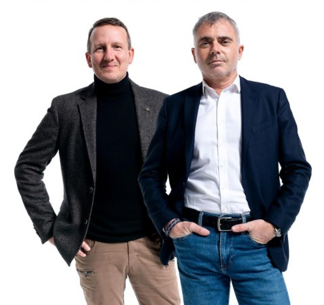 Guillaume Ruckebusch, CEO de Syneido, et Frédéric Clipet, président.