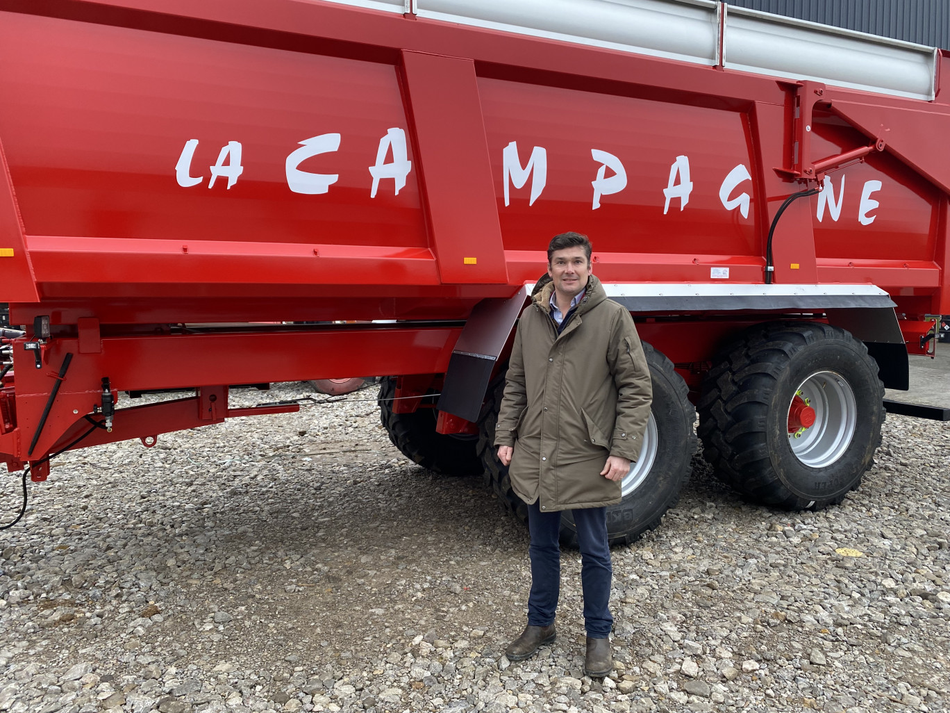 Chaque année, ce sont près de quatre cents remorques agricoles siglées «La Campagne» qui sortent des ateliers de la société Antoine Corne à Campagne-lès-Hesdin. © Aletheia Press/Olivier Prud’homme