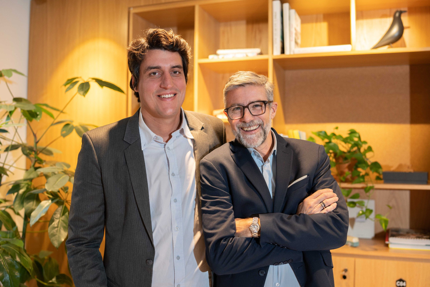 Romain Lavielle et Pascal Perigault, cofondateurs de WeVii, récemment implantée à Lille.