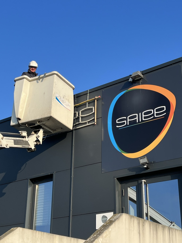 SAIEE est une entreprises de dix salariés, spécialisée dans les travaux d’électricité. © SAIEE