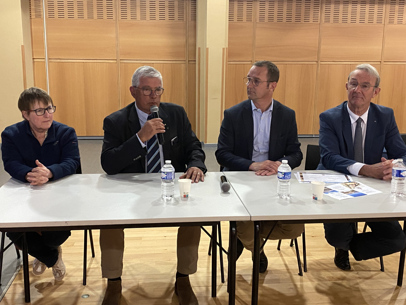 Marie-France Buzelin, Bruno Cousein, Stéphane Maillet et Dominique Aerts. © Aletheia Press/O. Prud’homme