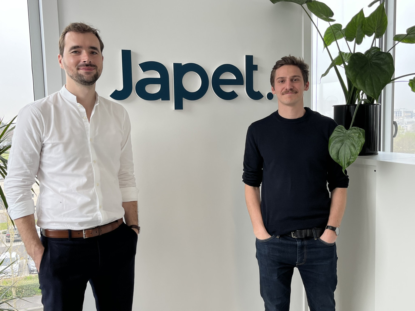 Antoine Noël et Damien Bratic, deux des trois cofondateurs de l'entreprise Japet.