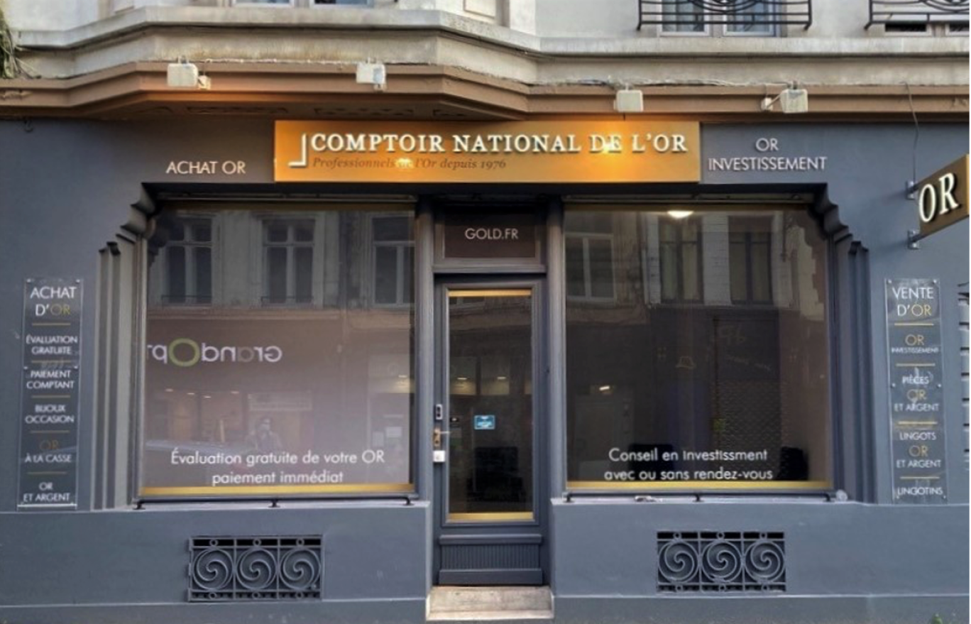 Le Comptoir national de l’or vient de s’implanter à Arras.