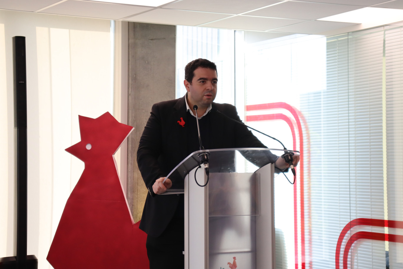 «Soyons fiers de notre territoire et de l’ensemble des pépites qui sont basées dans la région», affirme Sam Dahmani, directeur général délégué à la French Tech Lille. © Aletheia Press/E.Chombart