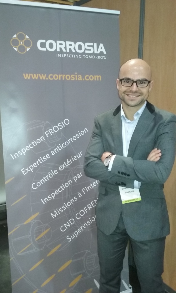 Victor Rodriguez, dirigeant de Corrosia et ingénieur en qualité structures métalliques. 