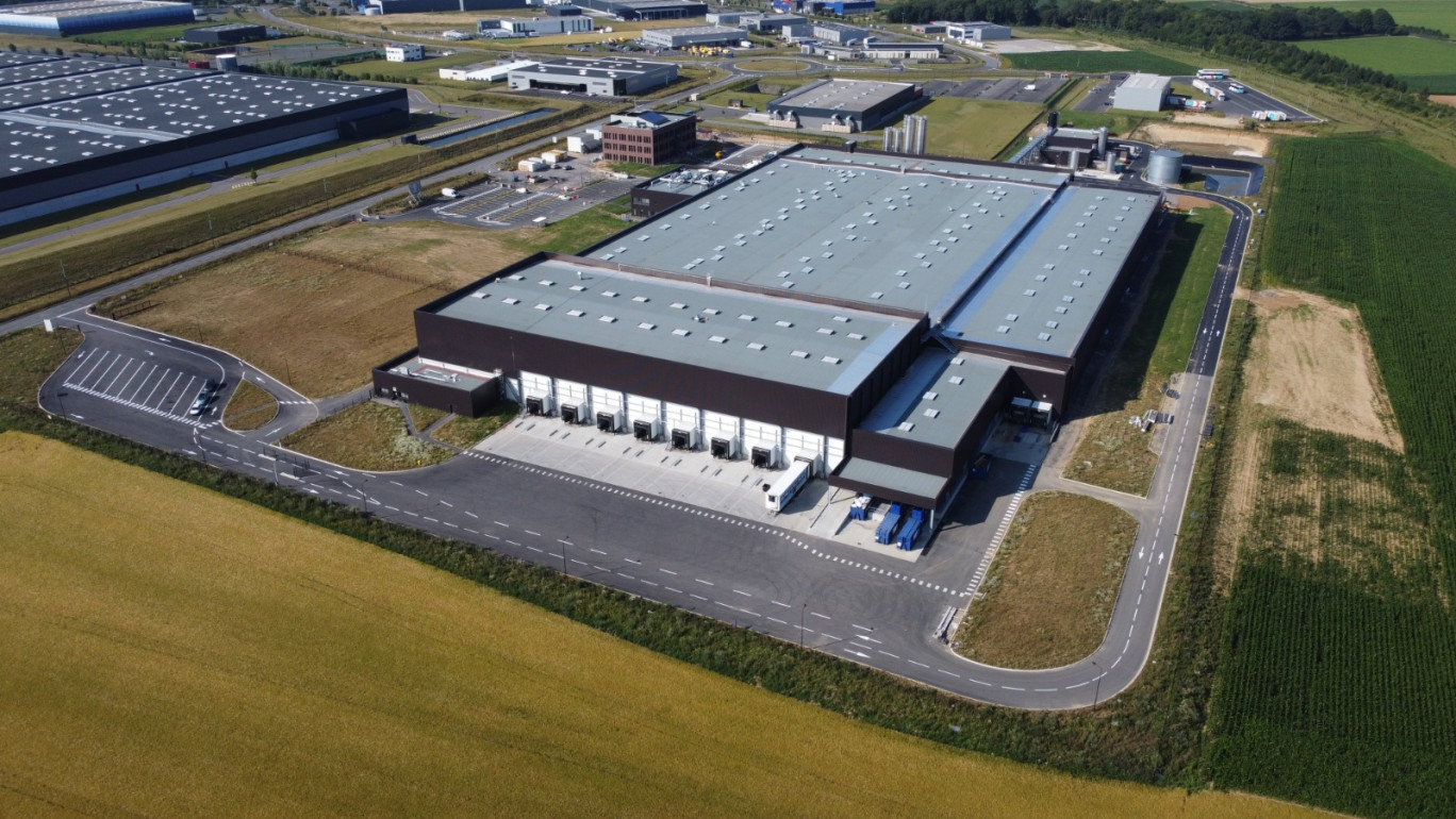 Sur ce site de 32 000 m², cette usine devrait produire jusqu’à 90 000 tonnes par an et devrait permettre l’embauche, d’ici quelques années, de 100 à 150 personnes. © Cérélia